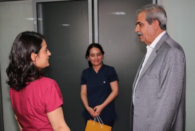 Başkan Demirkol’dan Hemşirelere Anlamlı Ziyaret