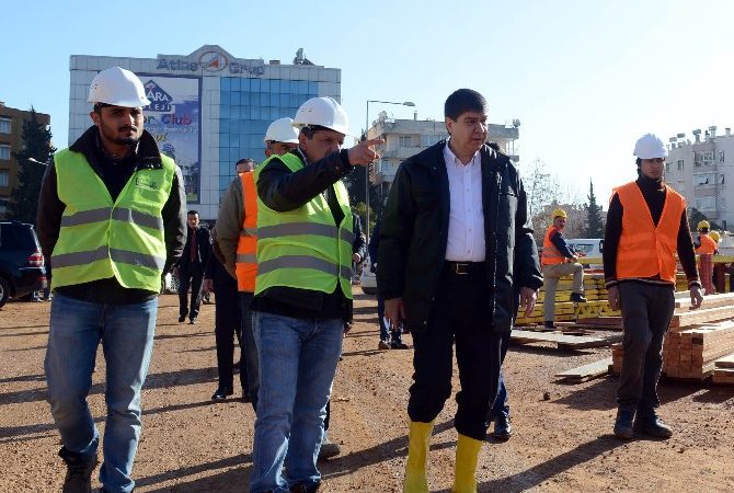 Antalya Bayakşehir belediyesi tarafından Ocak sonunda inşaasına başlanan ve Mayıs