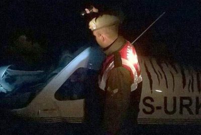 Konya’da sivil uçak düştü!