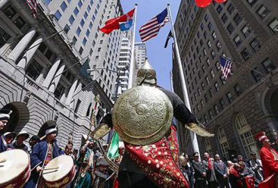 New York’ta mehteran coşkusu