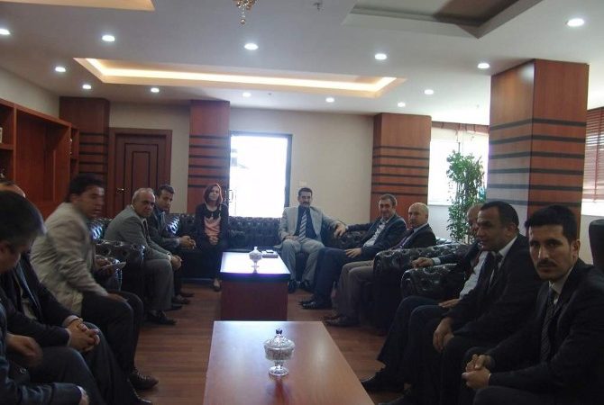 Siirt Sosyal Güvenlik Kurumu yetkilileri, 13-19 Mayıs Sosyal Güvenlik Haftası