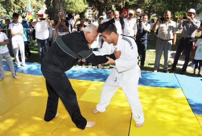 Torbalı Gençlik Festivalinde Başkan Görmez’in Zor Anları