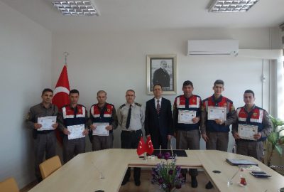 Çerkezköy Kaymakamı Kubilay’dan Komutan Ve Müftüye Başarı Belgesi