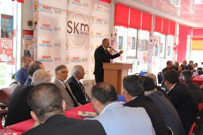 Kayatürk, Cumhurbaşkanı’nın Mitingine Katılanlara Teşekkür