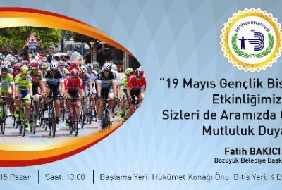 Bozüyük’te “19 Mayıs Gençlik Bisiklet Turu”