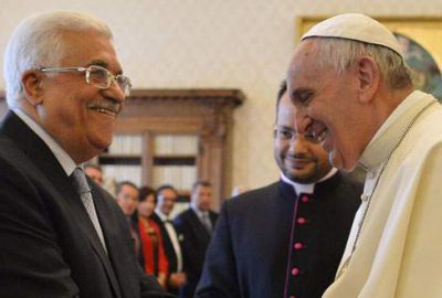 Vatikan’da Papa Abbas buluşması