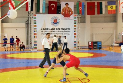 Kağıthane’de Güreş Heyecanı Başladı