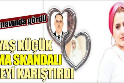 30 yaş küçük kuma skandalı ülkeyi karıştırdı