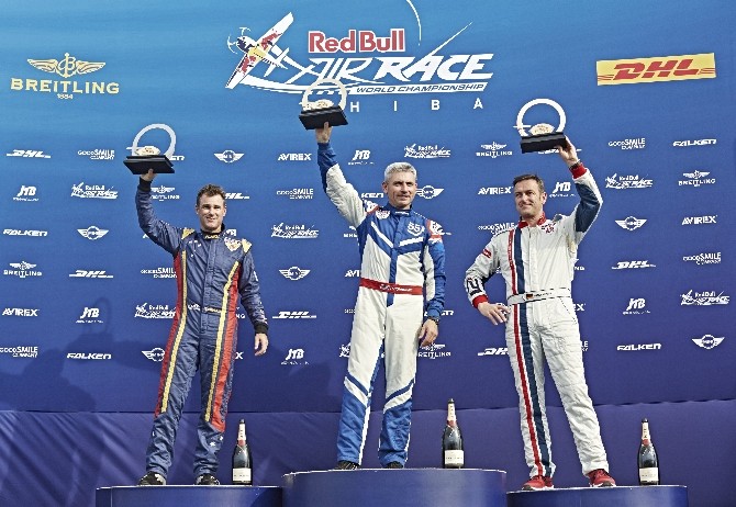 Red Bull Air Race’in Tarihindeki İlk Japonya Yarışını Britanyalı Bonhomme Kazandı
