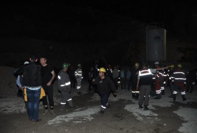 Domaniç’te Hes İnşattında Göçük Meydana Geldi