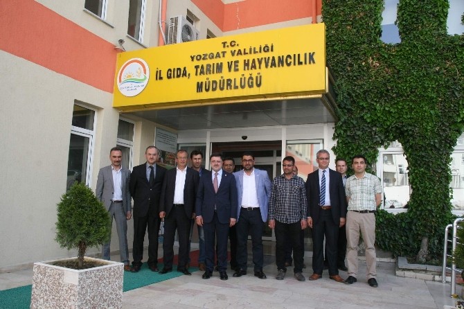 Milletvekili Başer’den Gıda Tarım Ve Hayvancılık İl Müdürlüğü’ne Ziyaret