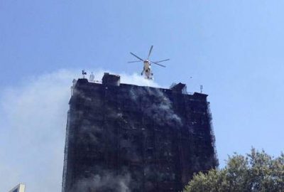 16 katlı apartmanda yangın: 15 ölü