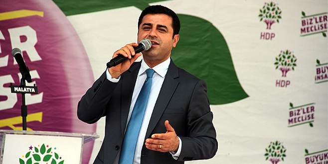 “HDP’nin görevi AKP’yi desteklemek değil”