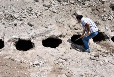 İnşaat kazısında binlerce yıllık sürpriz