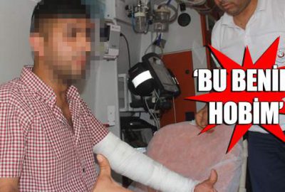 Polisler onu görünce dondu kaldı