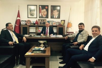 İshak Gazel’e Ankara Hukukçular Derneği’den Anlamlı Hediye