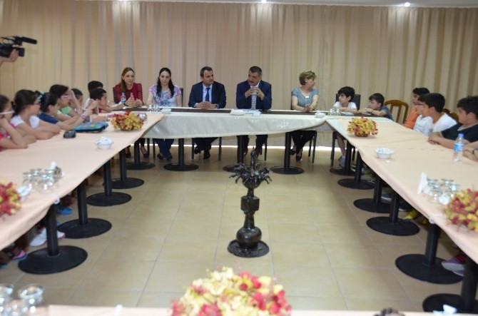 Öğrenciler, Başkan Gürkan’la Bir Araya Geldi