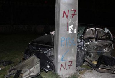 Üniversiteliler kaza yaptı: 5 yaralı