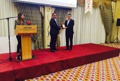 Parlak’a ‘Barışa Kardeşliğe Destek’ Plaketi Verildi