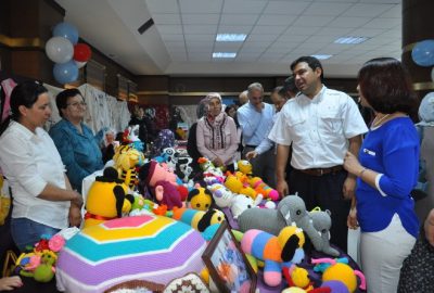 Ürgüp Halk Eğitimi Merkezi Kursiyerlerinin Hazırladığı Yılsonu Sergisi Açıldı