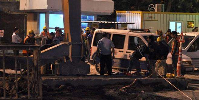 Metro inşaatında kaza: 1 işçi öldü