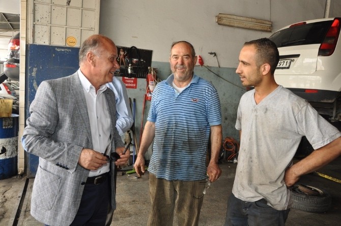 Esnaf Şeboy’un Tecrübelerinden Yardım İstedi