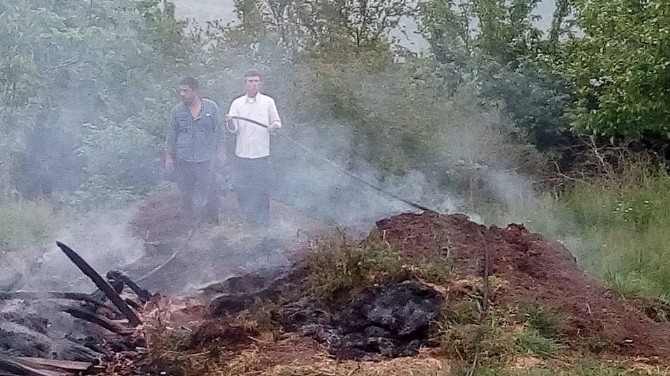 Sakarya’da Koruluk Yangını