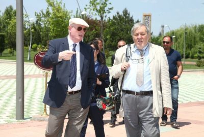 İlber Ortaylı, Başkan Kazım Kurt Birlikte Kenti Gezdi