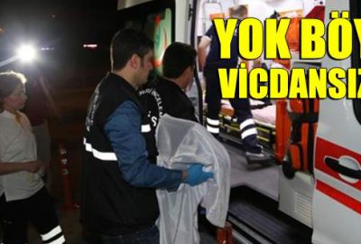 Dolmuşta poşet içine konmuş cenin bulundu