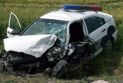 Göreve giden trafik polis, kazada şehit oldu