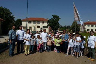 Öğrencilerin Orman Fidanlığı Gezisi