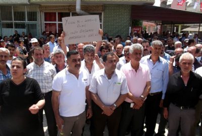 Samandağ’da Su Zammı Protesto Edildi