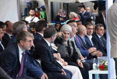 Emine Erdoğan, Nebati’ye Çalışmaları Sordu