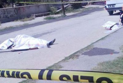 Eşini sokakta öldürüp, intihar etti!