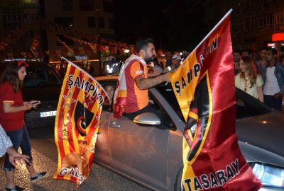 Çorlu’da Galatasaray Coşkusu