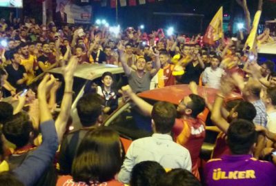 Galatasaraylı Kahramanmaraşlıların Derbi Sevinci
