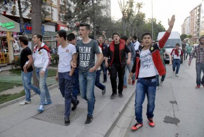 Eskişehirspor Taraftarından Derbi Protestosu