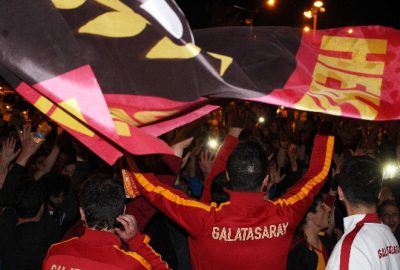 Erzurum’da Galatasaraylı Taraftarların Galibiyet Coşkusu