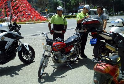 Motosiklet Uygulamaları Devam Ediyor