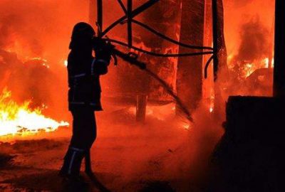 Huzurevinde yangın: 38 ölü