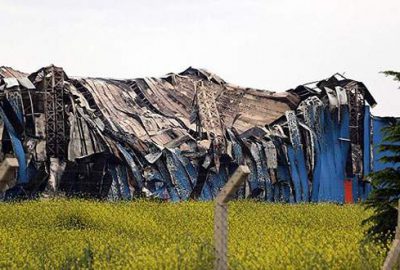 Eskişehir’deki fabrika yangını söndürüldü