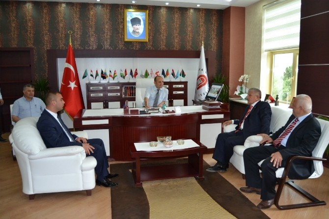 Mehmet Sarı’dan Amasya Üniversitesine Ziyaret