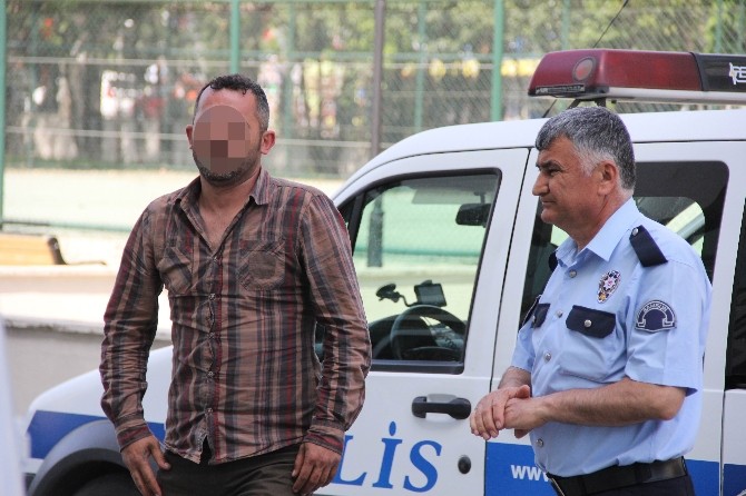 Tüfekle Ev Kurşunlayan Şahıs Tutuklandı