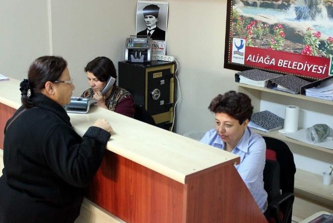 Aliağa Belediyesi, Emlak ve Çevre Temizlik Vergisi 1 taksit ödemelerinin