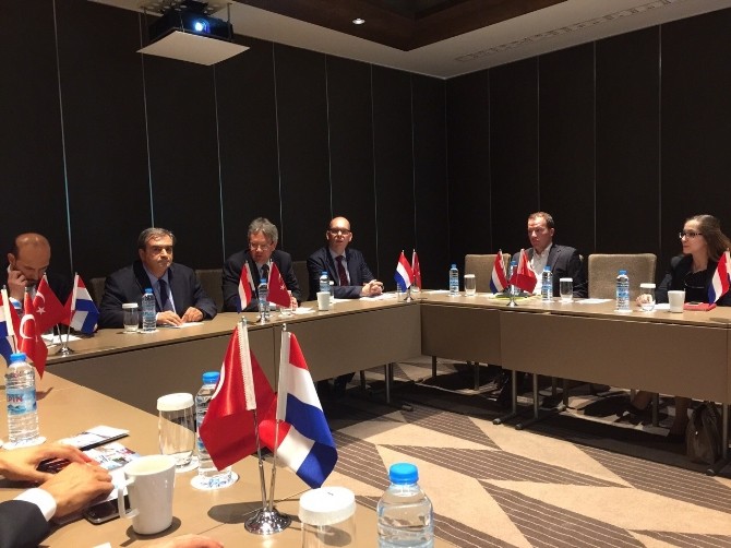 Büyükelçi Keller Ve Hollanda Ticaret Heyeti Çka’da