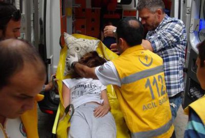 Üniversite öğrencisi son anda kurtarıldı