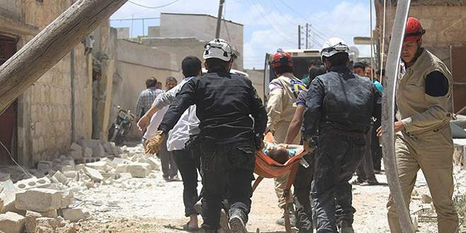 Halep’te varil bombalı saldırı: 54 ölü