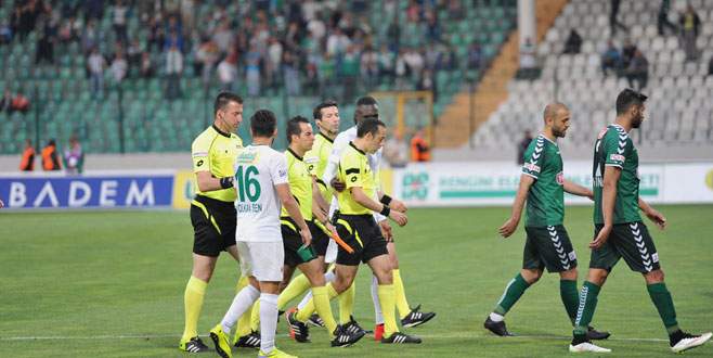 Bursaspor – Torku Konyaspor maçından kareler