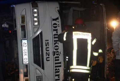 Düğün yolunda korkunç kaza! 1 ölü, 11 yaralı