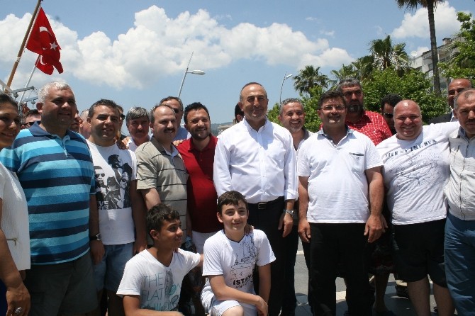 Dışişleri Bakanı Çavuşoğlu’nun Marmaris Ziyareti